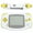 Chrome Gold, variant on eXtremeRate Clear Black Replacement Full Set Buttons for Gameboy Advance GBA - Handheld Game Console NOT Included