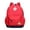 Red, variant on Lightweight Backpack For School Travel And Daily Commute With Multiple Organizational Pockets Red