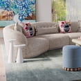 thumbnail image 2 of Blossom Tufted Cotton 20" Square Accent Pillow, 2 of 4