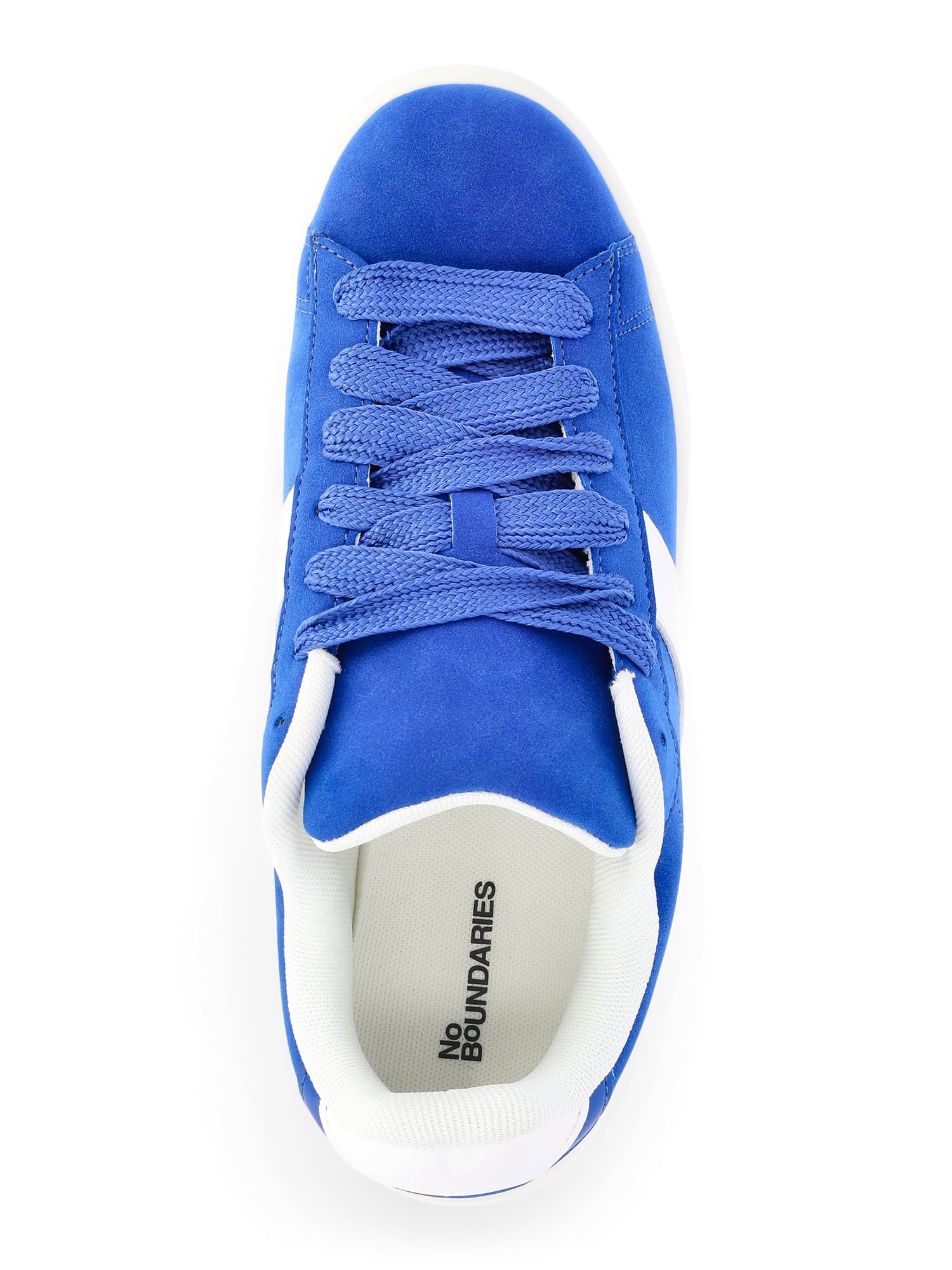 No Boundaries Women's Chunky Lace-Up Skate Sneakers