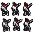 thumbnail image 1 of Skull Patch6pcs Skull Skeleton Clothes Pants Patch Embroidery Applique Rapid Response, 1 of 8