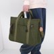 thumbnail image 5 of Bolso de gran capacidad para mujer bolso de lona elegante bolso de mano bolso de momia Simple bolso de mano, 5 of 9