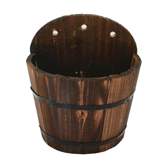 GROWTH TANK Jardinière en Baril Pot de Fleurs de Jardin Contenant Pot de Fleurs Extérieur Intérieur S S