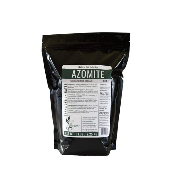 5 Lb Granular Azomite Trace Mineral Fertilizer