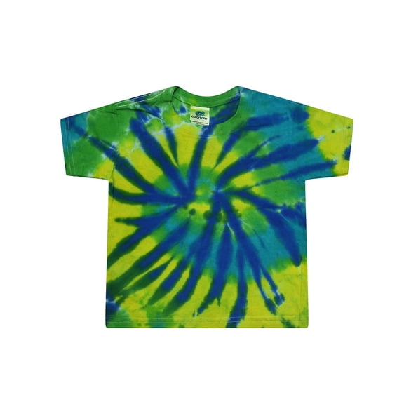 Colortone Tie-Dye Toddler Tees T-Shirt Multicolor 2T, 3T, 4T