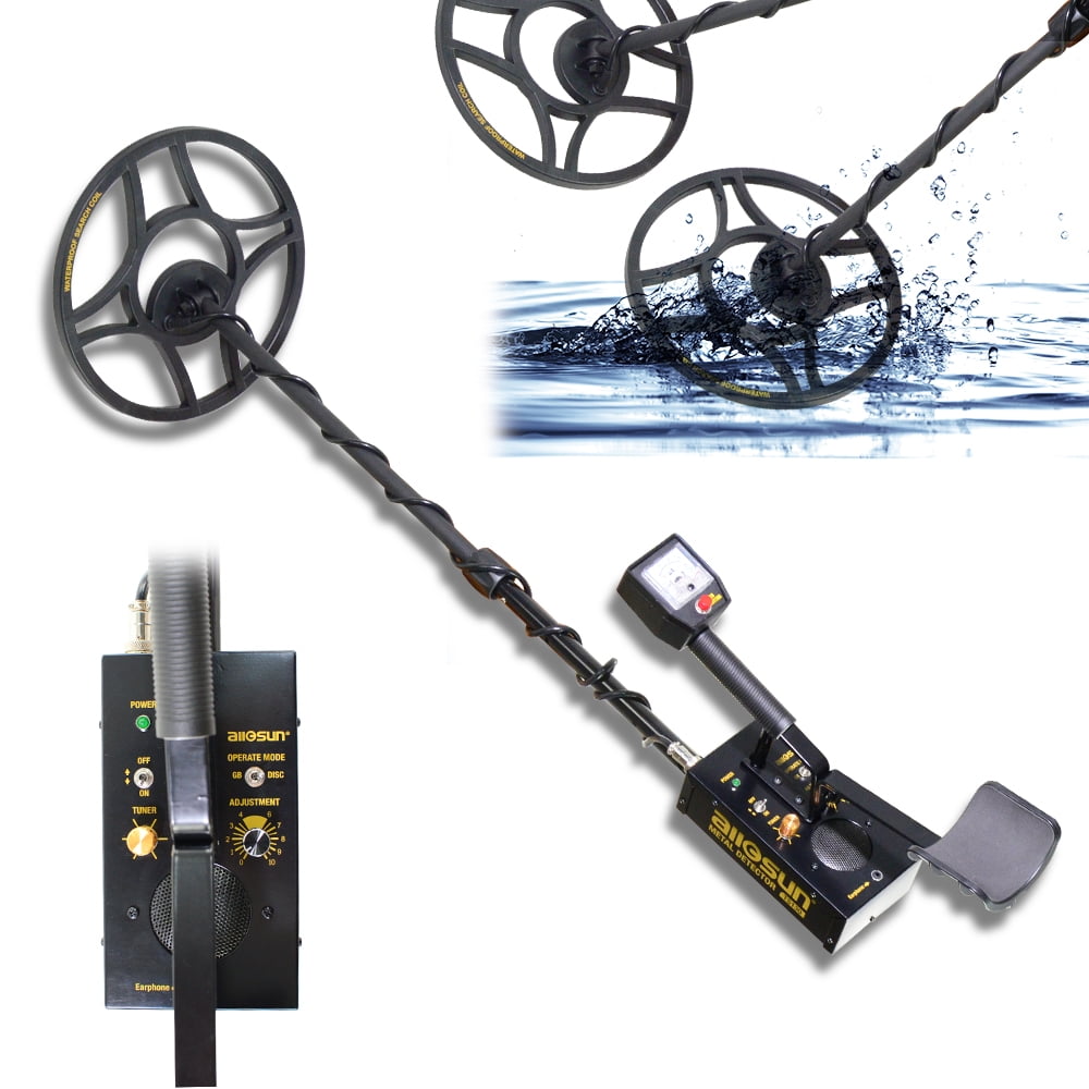 Allosun Metal Detector for Adults Professional Waterproof Metal