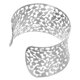 thumbnail image 3 of Pulsera de brazalete abierta hueca única para mujer, brazaletes tipo brazalete para mujer, pulsera de brazalete abierta hueca, joyería para ocasiones formales informales, accesorios., 3 of 5