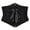 Black, variant on Lingerie for Women Bodysculpting Garment for Waist Support and Back Shaping without Foam with Fishbone for and Posture Enhancement White L