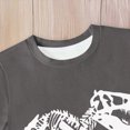 thumbnail image 6 of NOLDARES Infant Baby Boy Outfits 2 Pieces Crewneck Short Sleeve T-Shirt Tee Pattern Casual Pocket Shorts Toddler Clothes(Dark Gray,7-8Y), 6 of 6