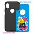 thumbnail image 2 of DistinctInk Custom SKIN / DECAL compatible with OtterBox Commuter for iPhone XS MAX (6.5" Screen) - Girl Power - GRL PWR - Blue, Pink, Yellow, 2 of 5