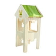 thumbnail image 4 of balikha Habitat Decor Sleeping Nest Solid Wood Hamster Hideout Small Pets Activity Toy for Gerbil Hedgehog Hiding G, 4 of 9