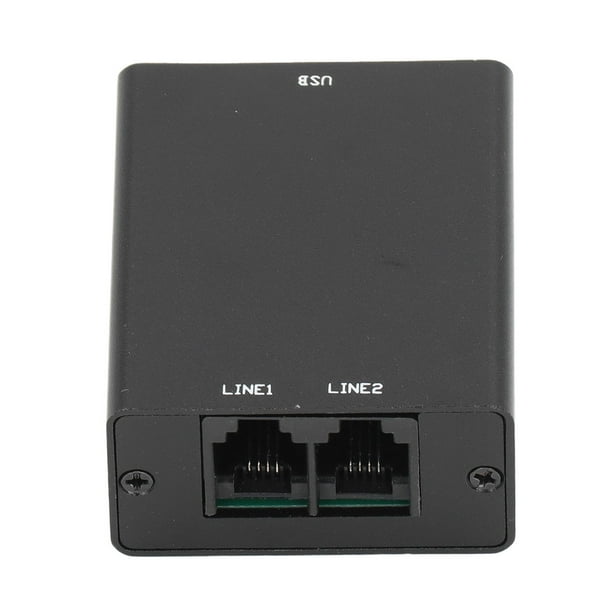 Dispositivo de grabación de teléfono celular, mini grabadora de teléfono con grabadora de llamadas de teléfono fijo Dispositivo de grabación de teléfono Elegante y moderno