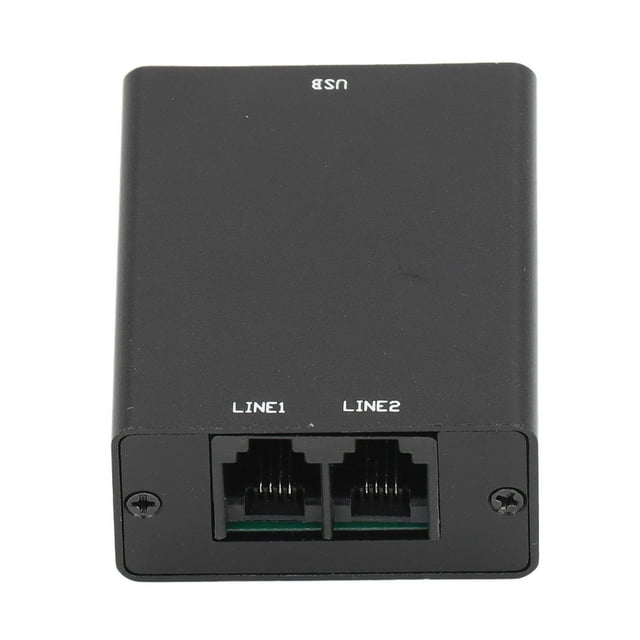 Mini Grabadora Telefónica de 32 GB, Memoria de FuncionAmiento ESTABLE, Sonido Claro, Puerto RJ11 PARA OFICINA EN CASA