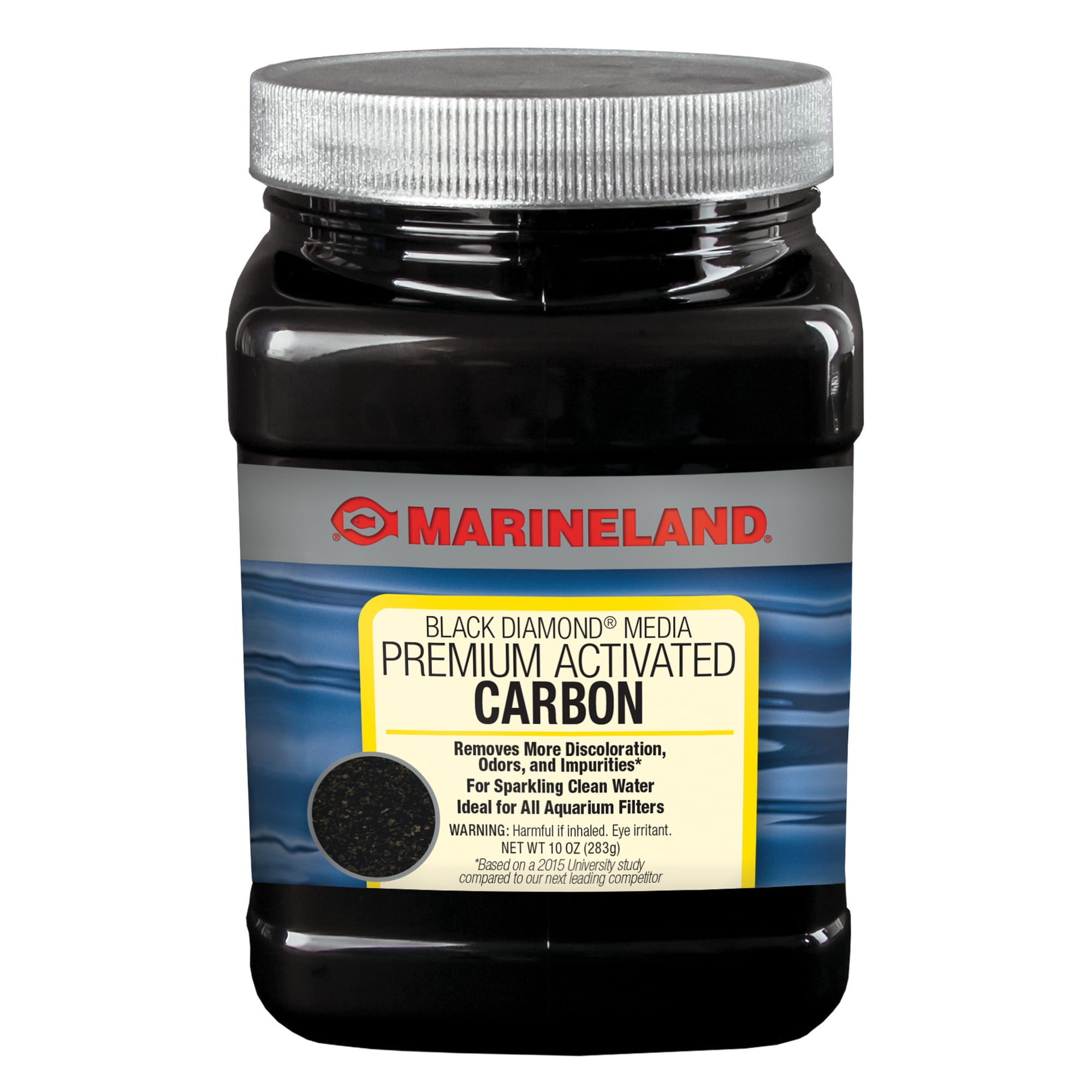 Marineland Black Diamond Premium Activated Carbon, Filter Media for Aquariums, 10 oz
