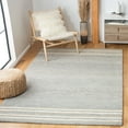 thumbnail image 2 of SAFAVIEH Metro Shelby Striped Area Rug, Grey/Brown, 5' x 8', 2 of 11