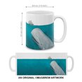 thumbnail image 4 of WIRESTER 11 Oz Ceramic Tea Cup Coffee Mug, White Whale Moby Dick, 4 of 7