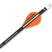 New Archery Product Twister Quickfletch 2" 3-Vane Stabilizing Fletch Orange