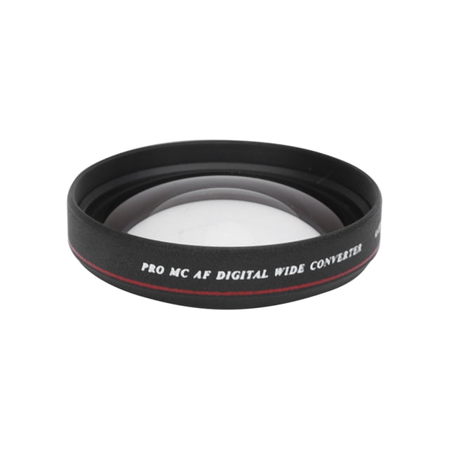 Filtros de lentes de gran angular de 62 mm, filtros de lente de gran angular de 0.45x lente de vidrio ÓCTICO DE DISTANCIA CORTA FOCAL PARA CAMARAS DSLR PARA VIDEOCORDAS PARA