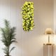 thumbnail image 5 of Guirnalda de pared colgante de flores violetas artificiales para bodas, decoración del hogar y eventos, ramos reutilizables de seda de orquídeas y glicinas, 5 of 6