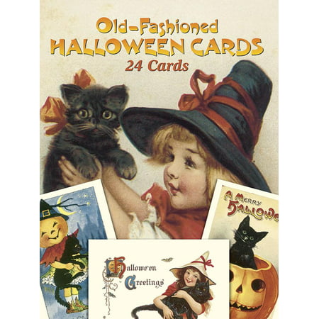 Dover Postcards: Old-Fashioned Halloween Cards: 24 Cards (Paperback)
