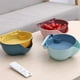 thumbnail image 3 of PP Colander Portátil Doble Capa Caja de seguridad Cocina Cocina Drenaje Cesta Fruta Lavado Accesorios Accesorios con soporte de teléfono claro azul Inevent HA011948-02, 3 of 7