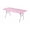 Pink, variant on Kwik-Covers 8’ Rectangular Plastic Table Covers 30" x 96" - Bundle of 5, Pink
