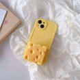 thumbnail image 5 of ZHAOCHENG funda para teléfono, para iPhone 13, tridimensional, creativa, descompresión, funda para teléfono móvil, 3D, divertida, linda, de silicona suave, para apretar, queso, ratón, alivio del estré, 5 of 5