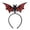 C, variant on Halloween Bat Ear Headband Felt Costume Accessory B 1pc