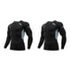 thumbnail image 4 of Sonducket Ropa interior térmica para hombre Deporte Medias de secado rápido Esquí de invierno Correr Capas de base cálidas Ropa deportiva 1609 gris,L 2piezas, 4 of 6