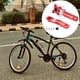 thumbnail image 4 of Juego de bielas para bicicleta de montaña y carretera, repuesto de bielas de 170 mm, 8-12 velocidades, alta resistencia rojo, 4 of 8