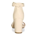 thumbnail image 3 of Sandalias Tacón Alto Grueso De La Correa Del Tobillo Punta Abierta De Mujeres - Beige/US 9.5, EU 40, 3 of 7