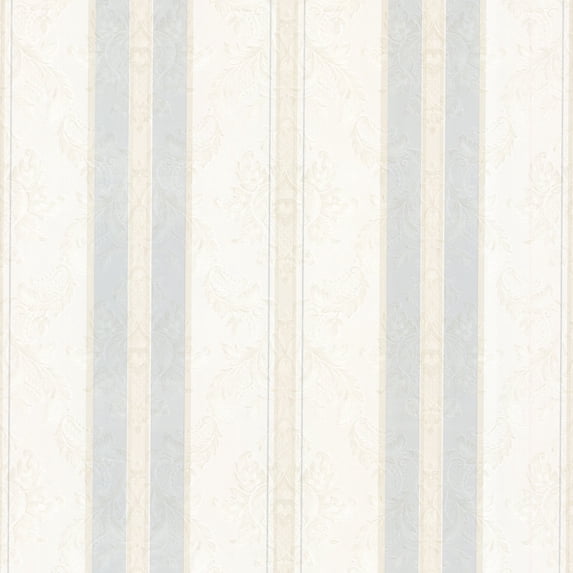 Mirage Tybalt Damask Stripe Wallpaper