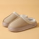 thumbnail image 3 of Zapatillas populares, zapatos de algodón para el hogar, parejas de invierno, suela gruesa, color sólido, cálido, además de zapatillas de algodón antideslizantes de terciopelo, 3 of 5