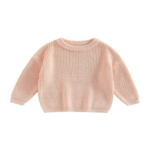Chandail Tricoté pour Tout-Petit Fille Garçon, Blouse Chandail, Chandail Molletonné Chaud à Manches Longues