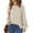 01-Beige, variant on Women's Oversized Sweatshirt 2025 Fall Fashion Clothes Ribbed Corduroy Long Sleeve Going Out Pullover Tops 02-Black XXL