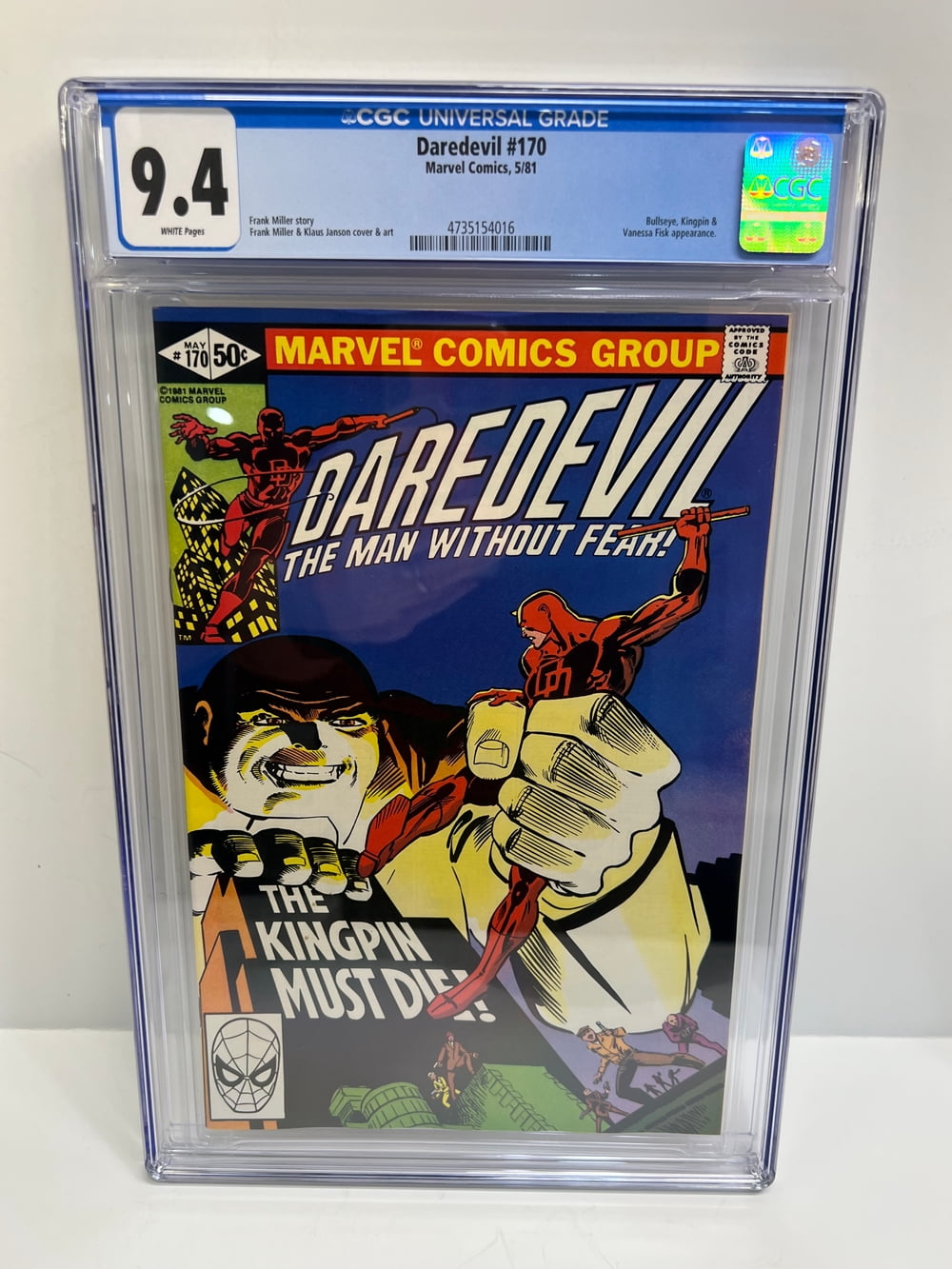 Cover of Daredevil #170