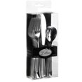 thumbnail image 2 of Polished Silver Plastic Cutlery - Boxed - 24 Count, 2 of 5