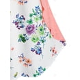 thumbnail image 4 of Tallas de talla grande Impresión de flores D anillos 2 en 1 camiseta Rosegal  Camisetas tallas grandes, 4 of 5