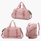 thumbnail image 2 of Fitness Bag Oxford Bolsas de gimnasio portátiles de gran capacidad para hombres y mujeres, color negro JShteea Para Estrenar, 2 of 9