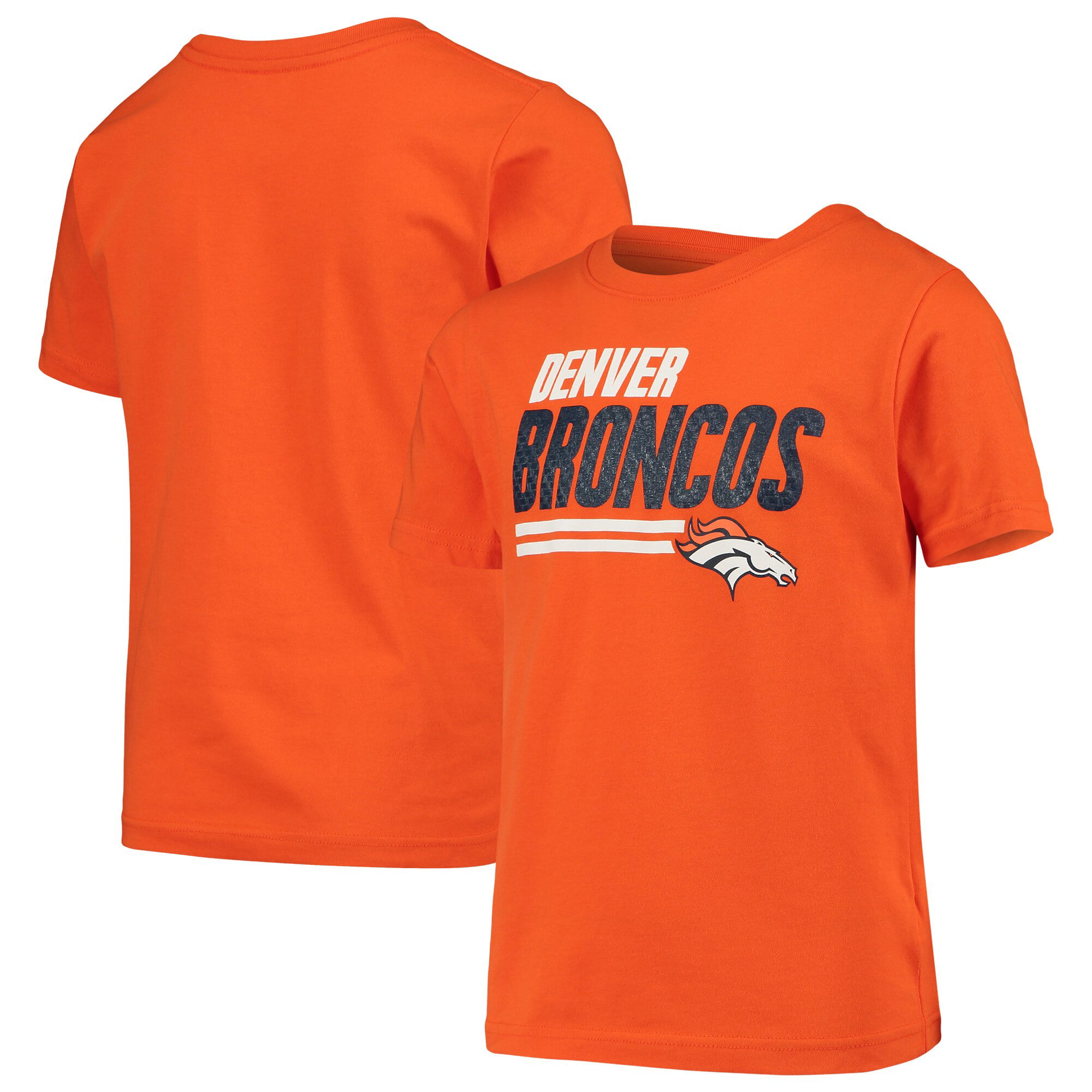 orange broncos shirt