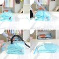 thumbnail image 2 of Sac Transparent en Plastique Économiseur d'Espace Sac de Rangement sous Vide Compressé pour Famille, 2 of 12