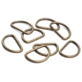 thumbnail image 4 of Pack of 50 Metal Nickel Plated D Ring (1inch), 4 of 7