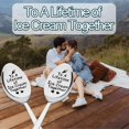 thumbnail image 3 of Wedding Engagement Gifts for Boyfriend Girlfriend Ice Cream Spoons Gift for Husband Wife Birthday Gift for Couples Anniversary Valentines Day Gifts for Ice Cream Lovers Gifts for Him Her, 3 of 7