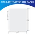 thumbnail image 2 of Fundas protectoras para hojas Aegero, 65 unidades, transparentes, 8.5 x 11 in, 2 of 7
