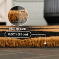 thumbnail image 5 of JONATHAN Y CocoHarbor Greet 17" x 30" Mat, Peater Classic Casual Commerical Natural Coir - Natural/Black Geo, NRF111A-1730, 5 of 5