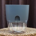 thumbnail image 1 of Gray/No. A705, Diameter 10.5cm Automatic Water-absorbing Plastic Flower Pot, 1 of 8