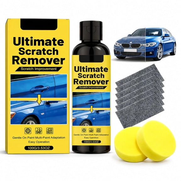 Nanopolix Scratch Remover, Ultimate Scratches Remover for Cars, Quick Fix Polishing Paste for All Paint Colors
