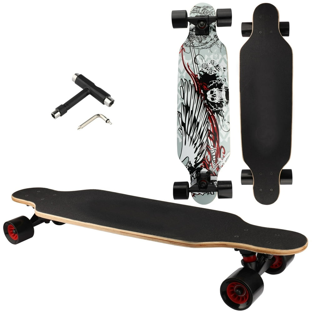 Longboard Skateboard Complete Cruiser, 31 inch Small Pro Longboards