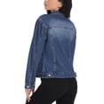 thumbnail image 5 of Chaqueta vaquera MISS MOLY para mujer con botones, manga larga, azul L, 5 of 5