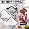 thumbnail image 4 of HELLHERO Univesal Mixer Blender Cover Multifunctional Polyester for Kitchen Counter, Christmas Snowman Snowflakes, 4 of 6